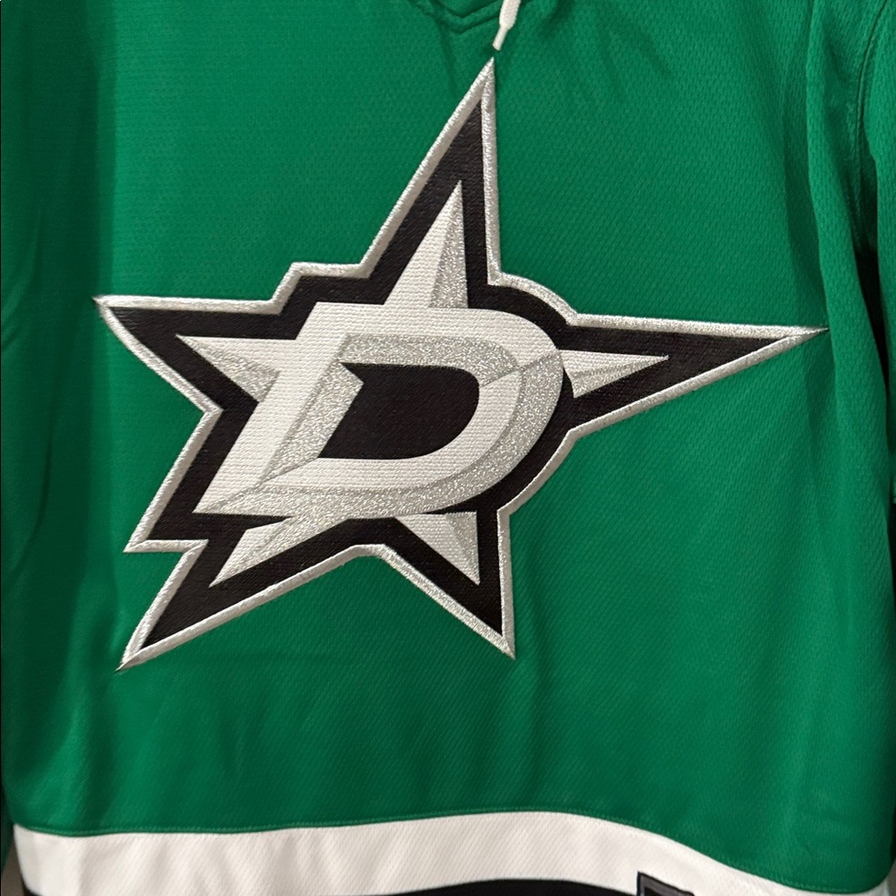 Fanatics Green NHL Licensed Jersey for Logan Stankoven Dallas Stars - Picture 4 of 14